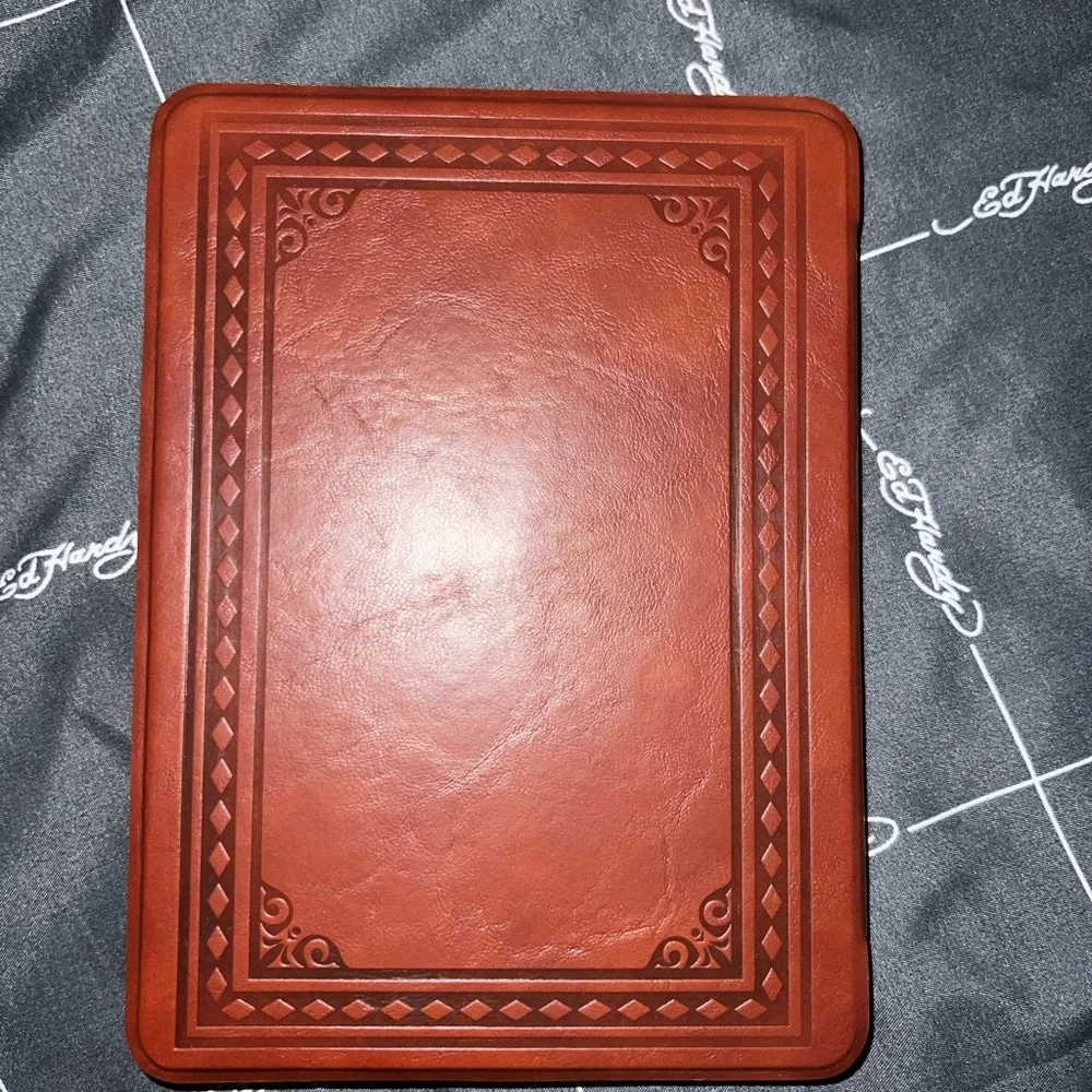 Brown Leather Embossed Journal